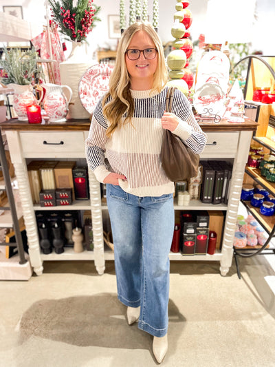 Multi Stripe Polly Sweater