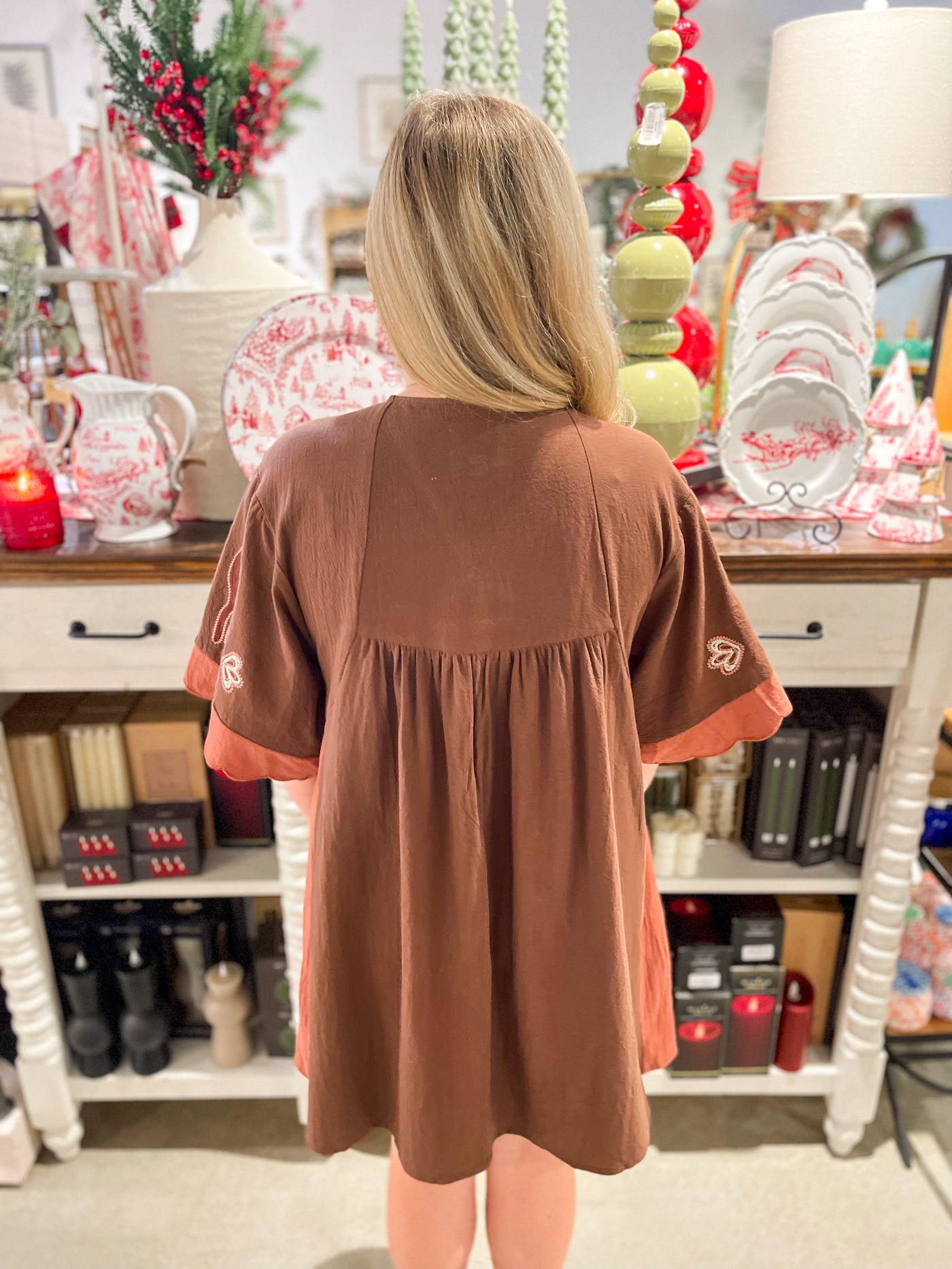 Umgee Brown Hayley Dress