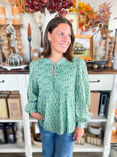 Jodifl Green Camila Top