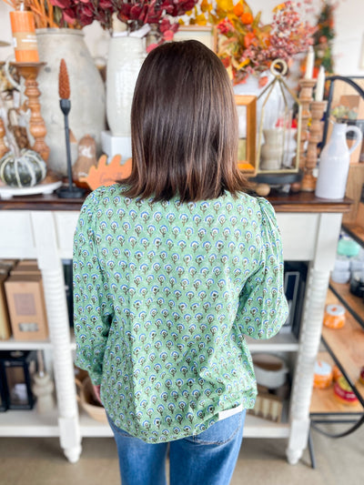 Jodifl Green Camila Top