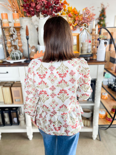 Jodifl Marsala Willow Top