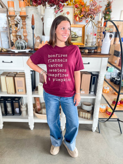 Bonfires Graphic Tee