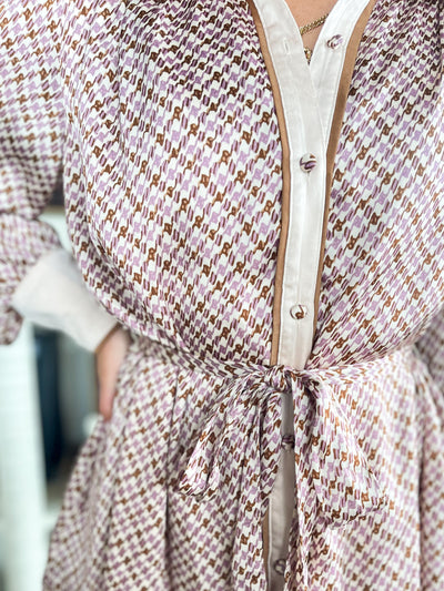 Beige Combo Brinley Dress