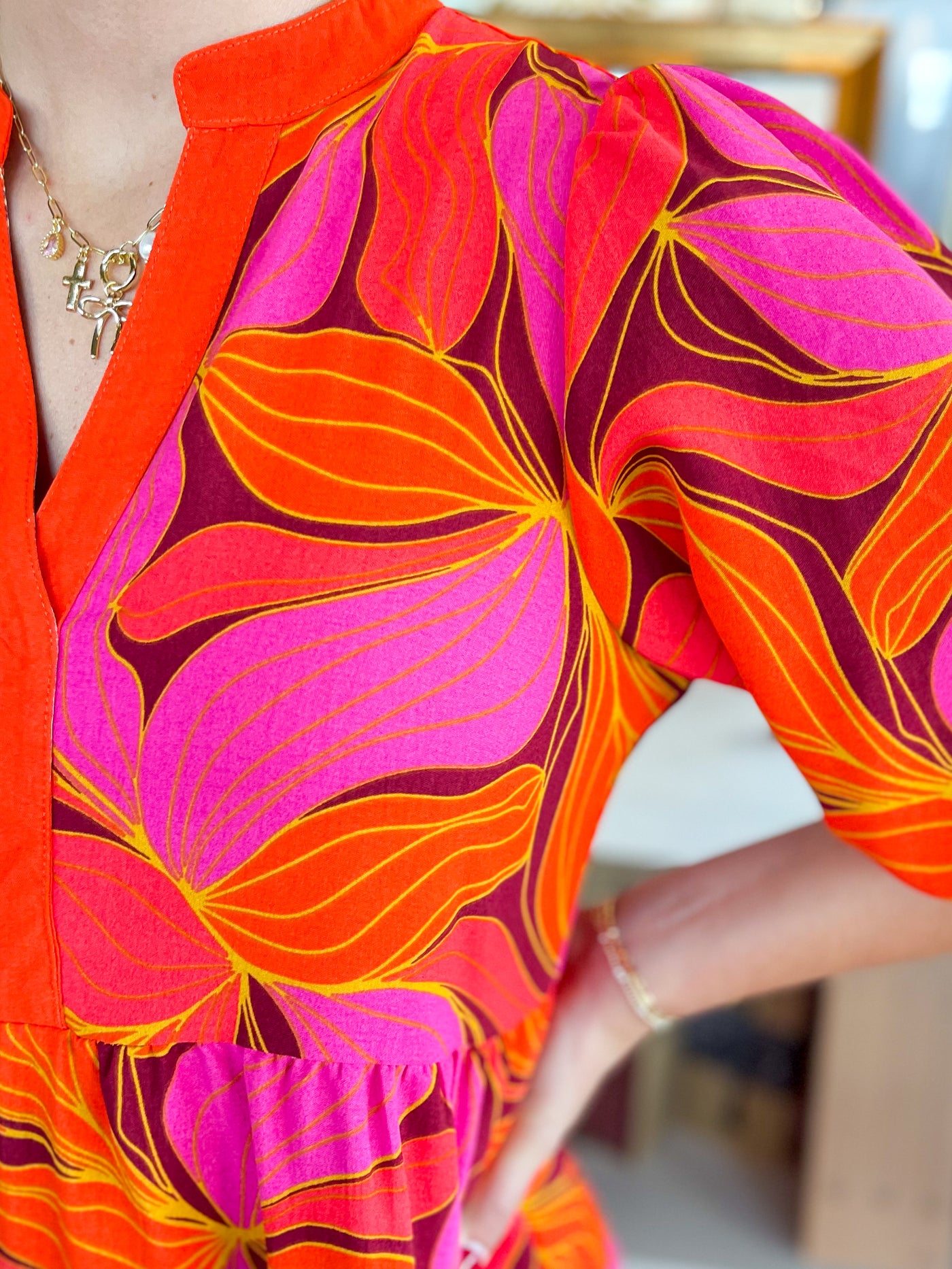 Cameron Glow Over Dress