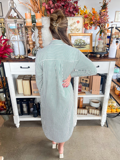 Entro Green Heather Dress