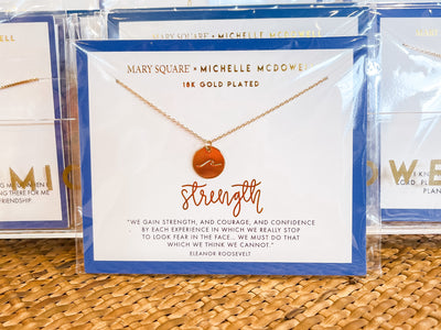 Mary Square Inspiration Necklace