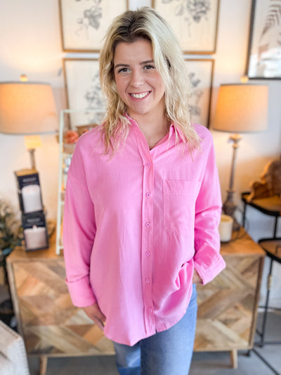 Pink Carol Top