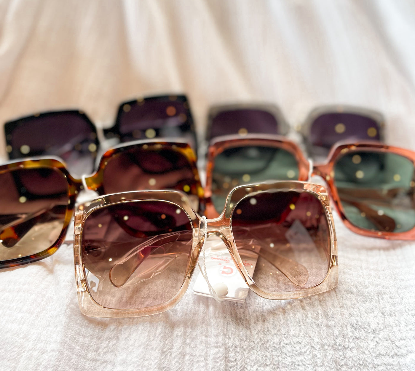 Squared Acetate Sunglasses
