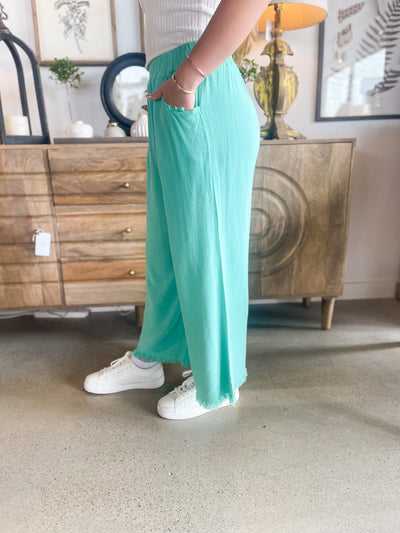 Aqua Wide Leg Pants