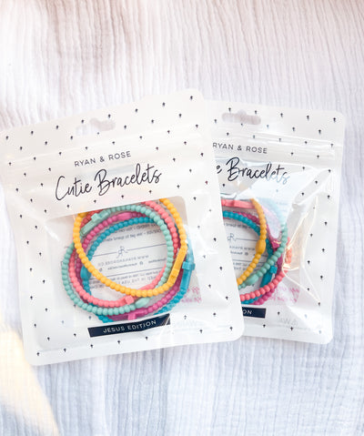 Jesus Cross Bracelet Set