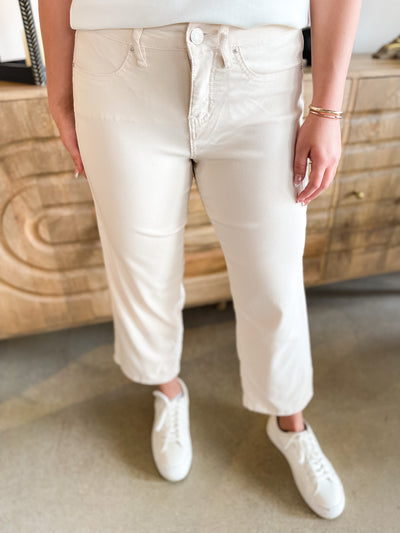 Missy Gardenia Wide Leg Jeans