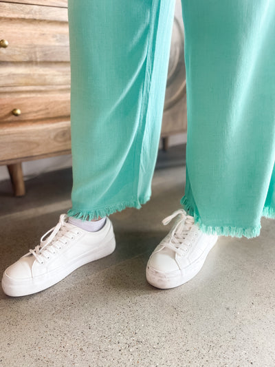 Aqua Wide Leg Pants