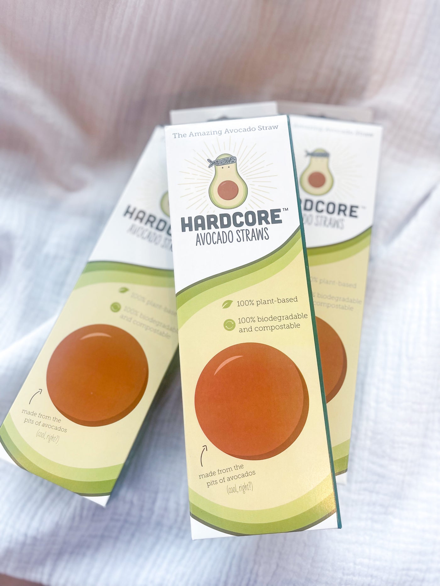 Hardcore Avocado Straws
