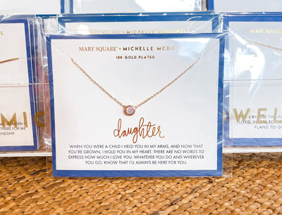 Mary Square Inspiration Necklace