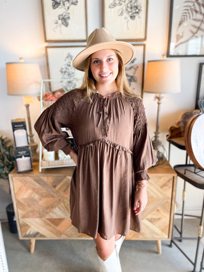 Coca Brown Evelyn Dress