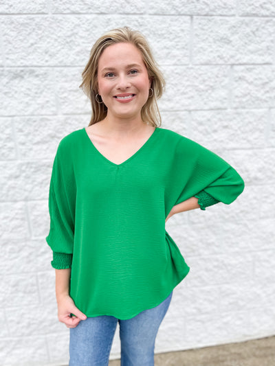 Addy Green Top