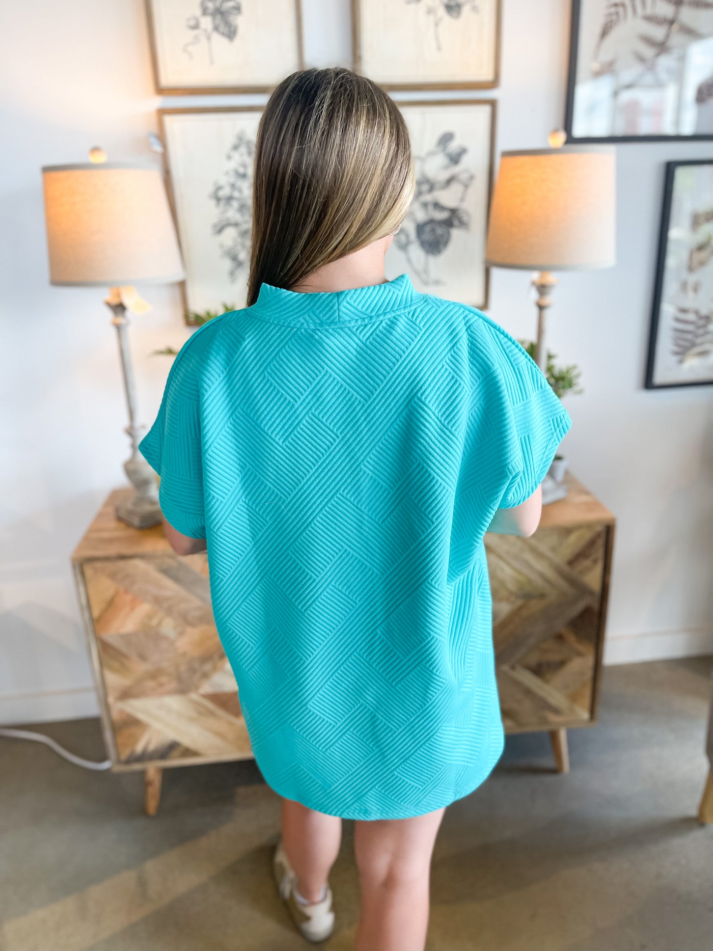 Turquoise Short Set