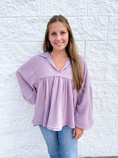 Plum Charlotte Top