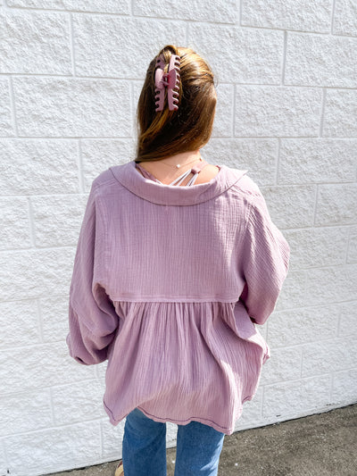 Plum Charlotte Top