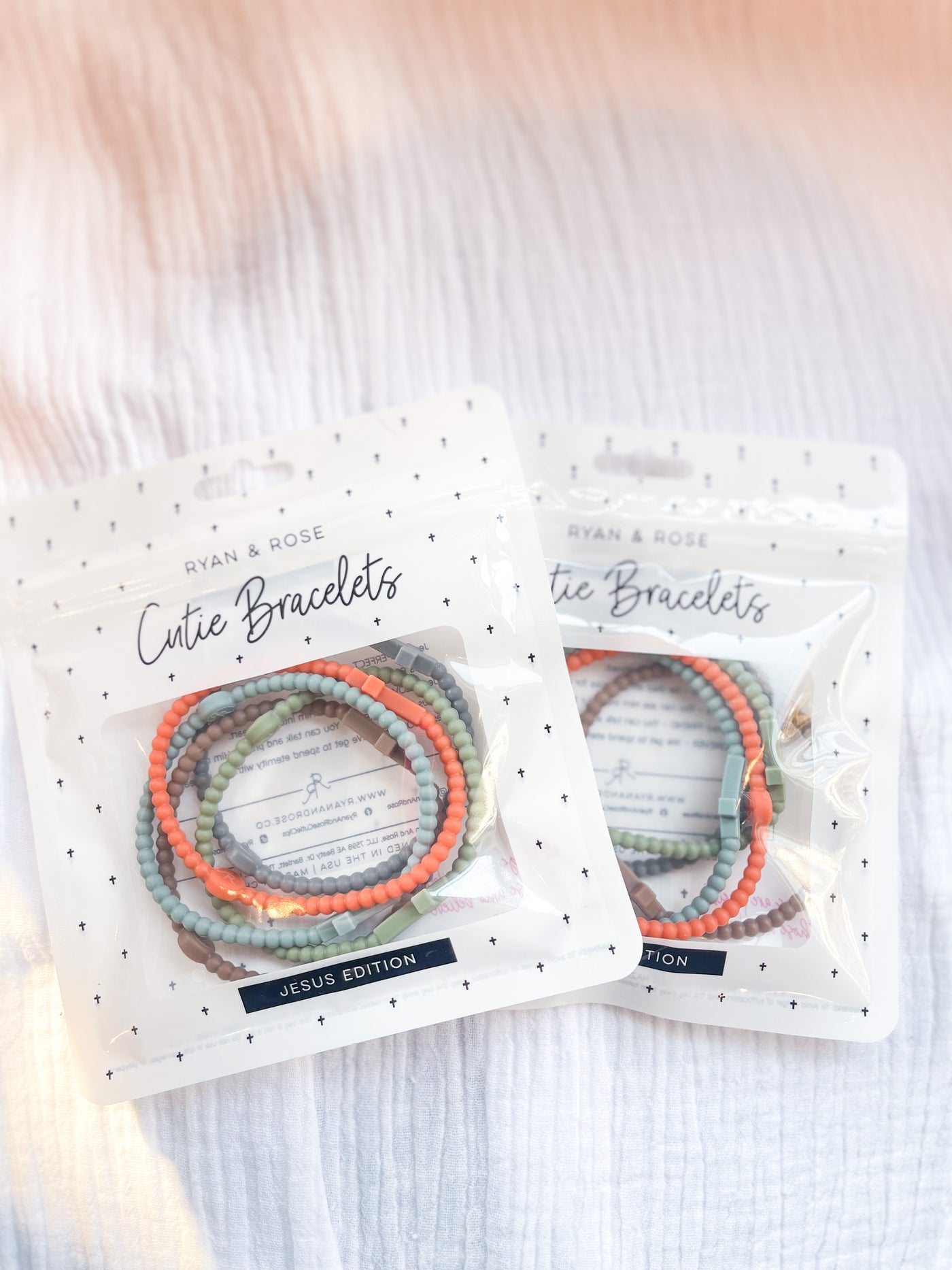 Jesus Cross Bracelet Set