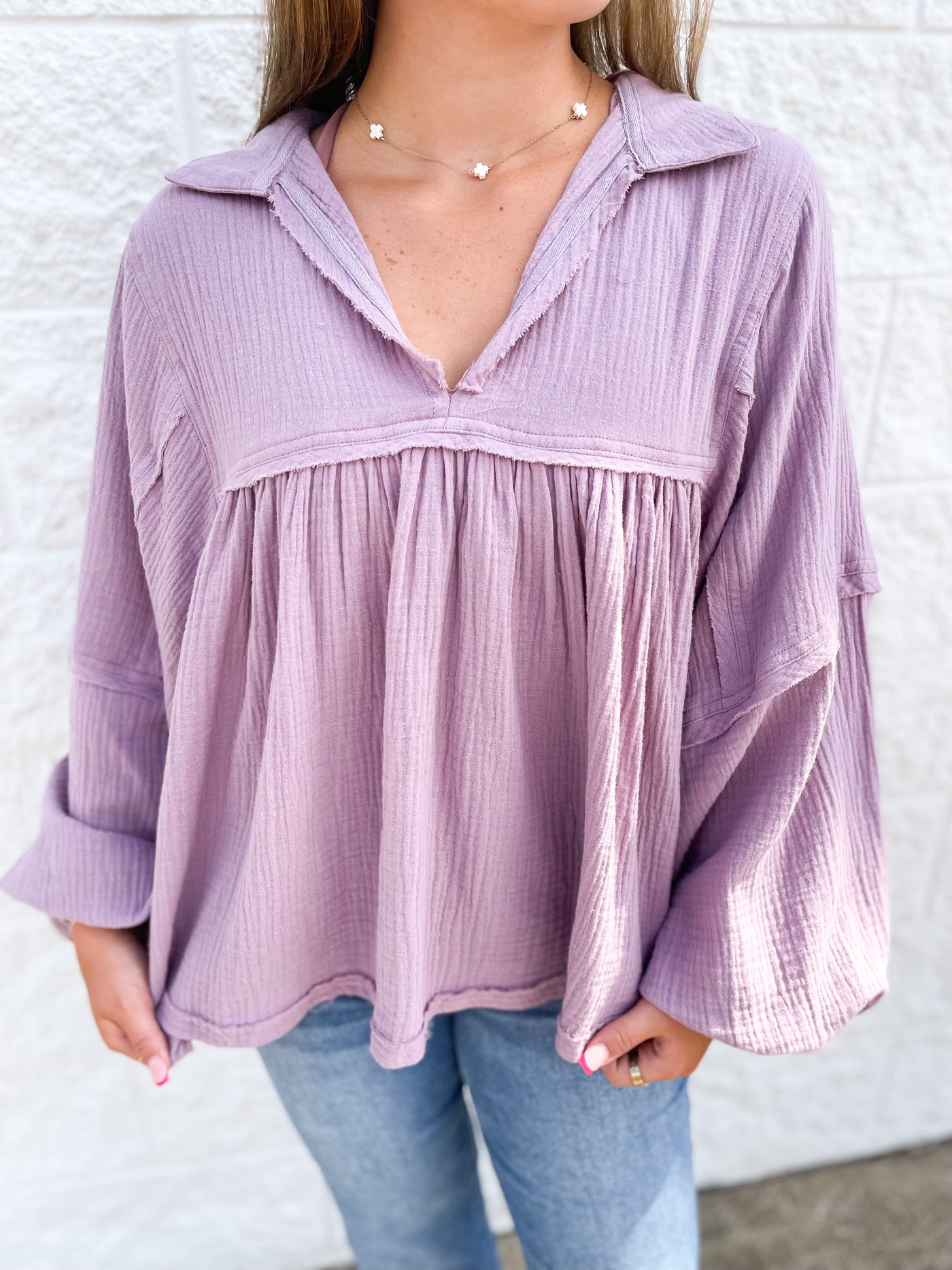 Plum Charlotte Top