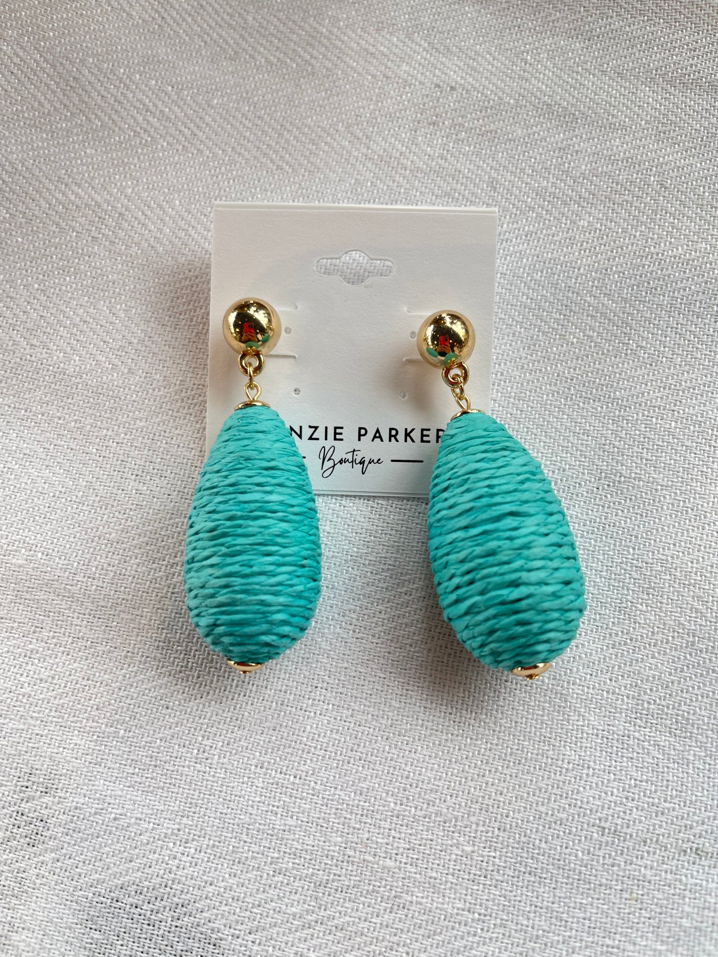 Andrea Turquoise Dangle Earrings