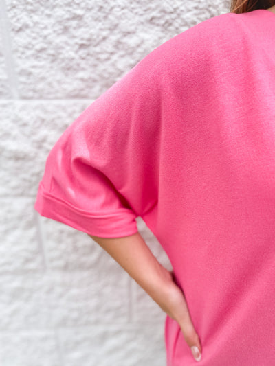 Andrea Pink Top