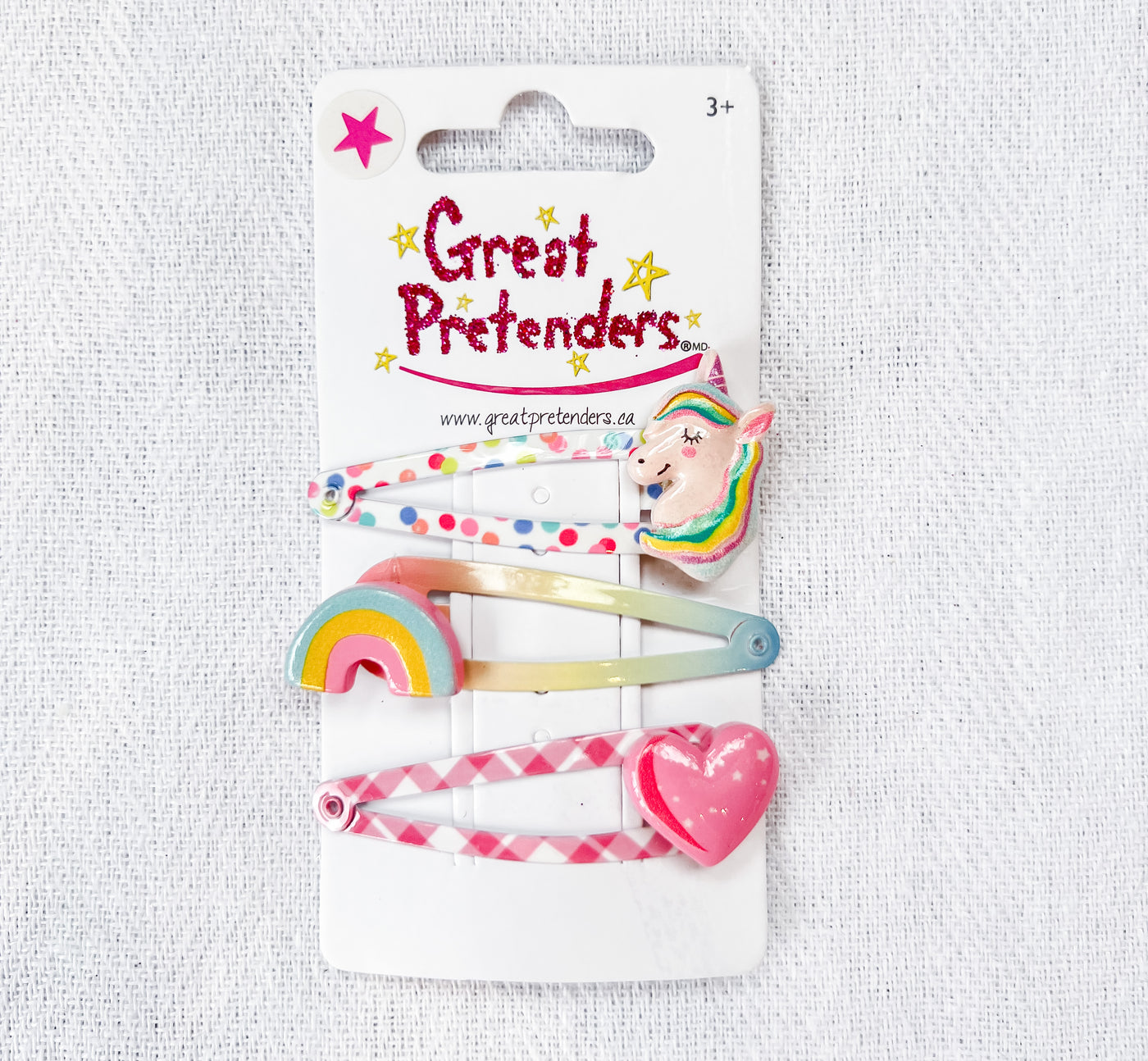 Unicorn Cutie Hair Clips