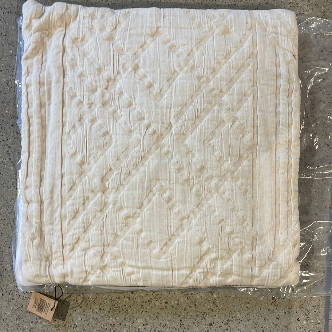 Bonnie 18” Square Woven Pillow