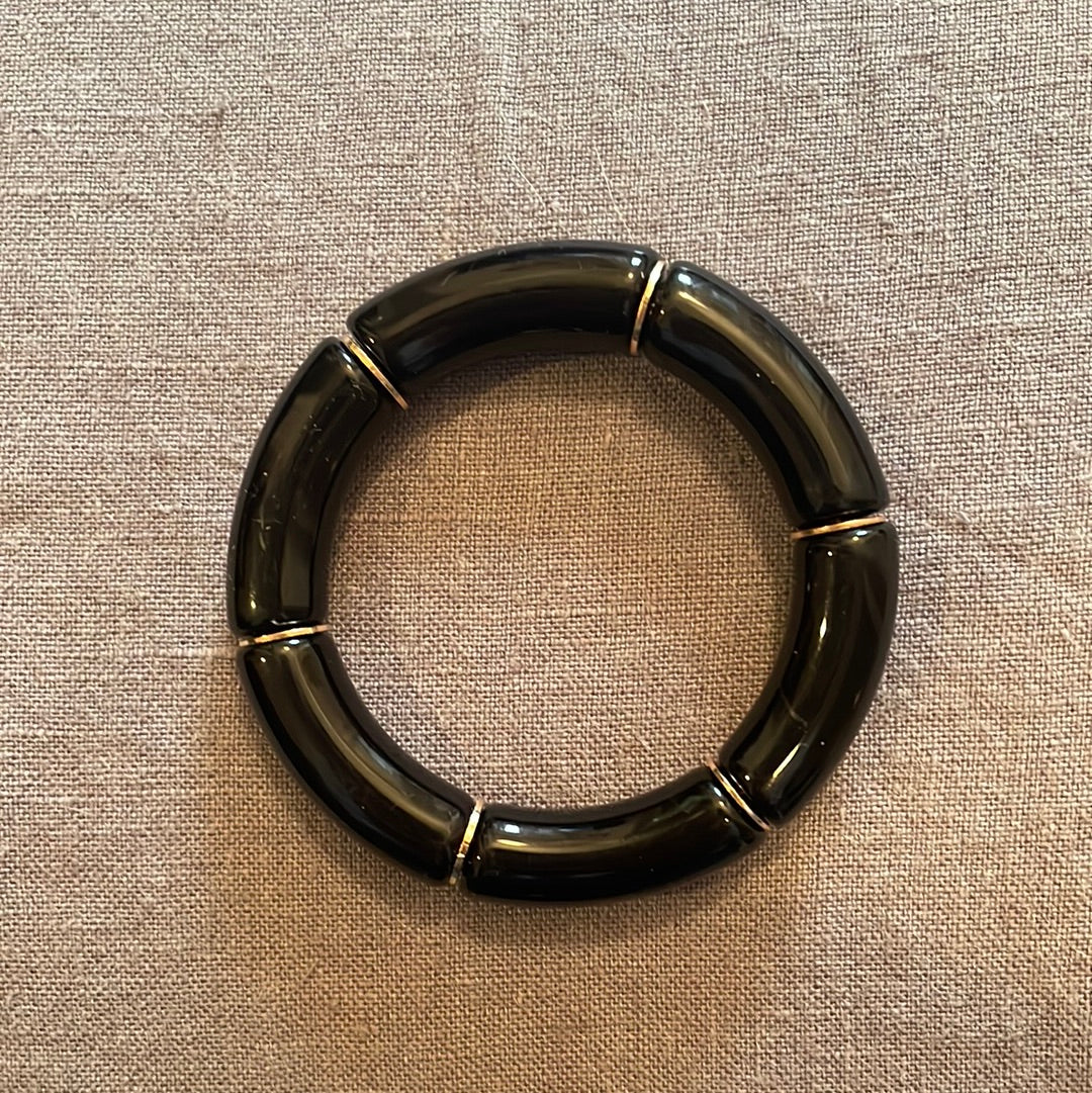 Tube Bracelet w/Disk