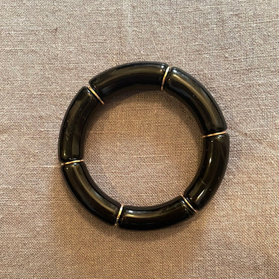 Tube Bracelet w/Disk