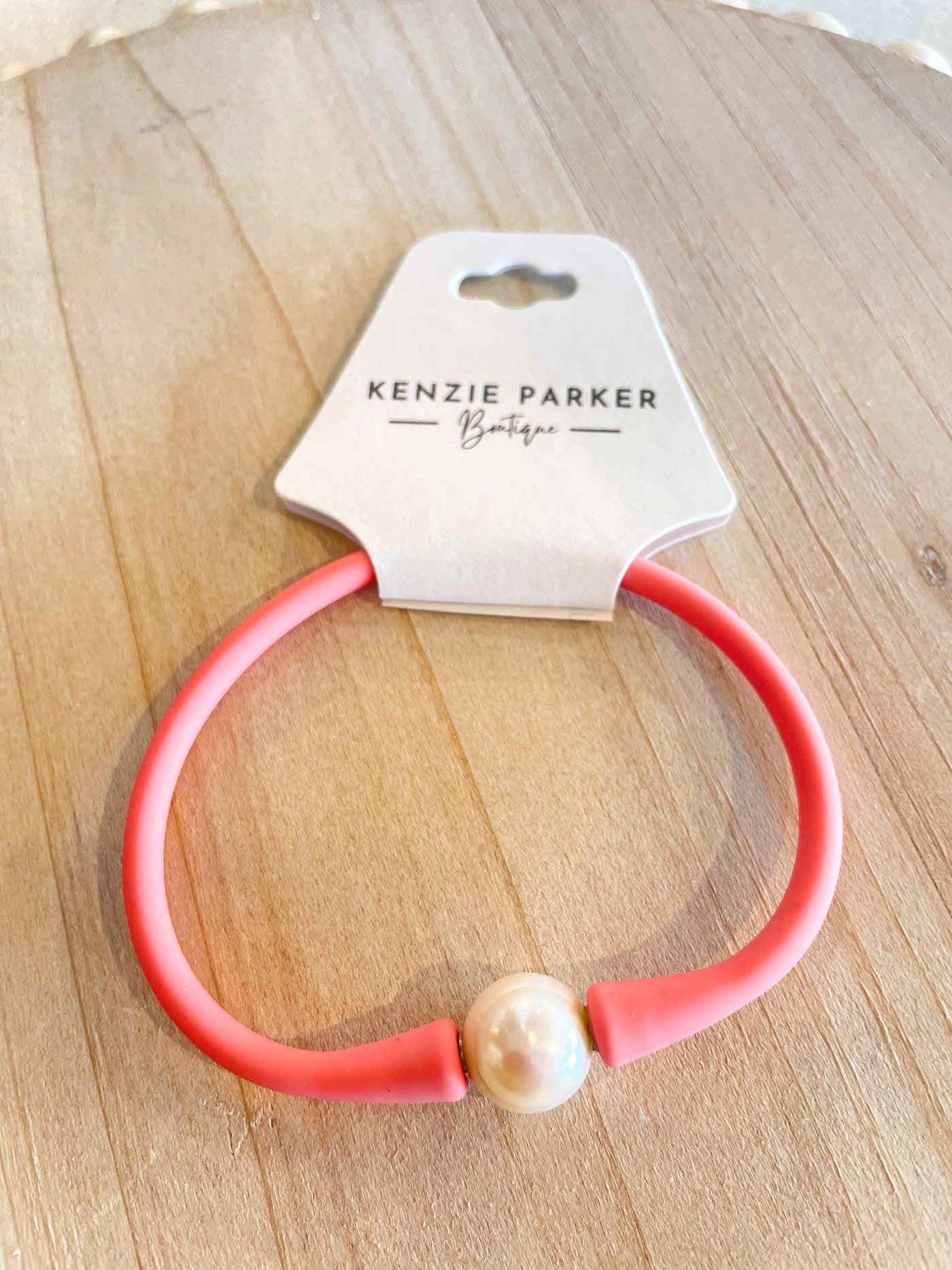 Janis Pearl Silicone Bracelet