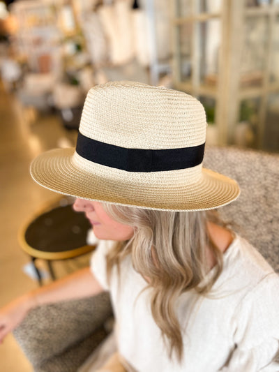 Panama Straw Beach Hat