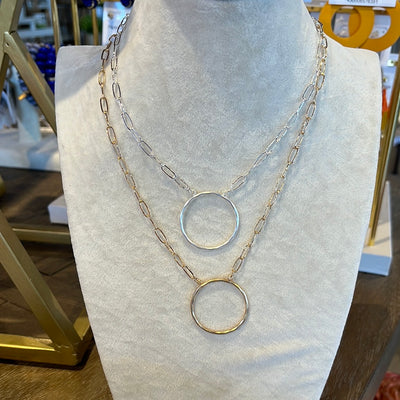 Open Circle Necklace
