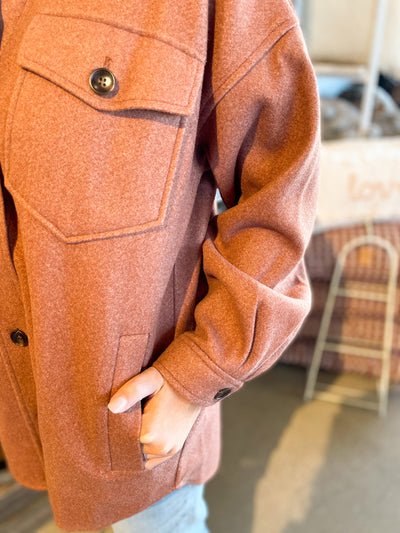 Rylie Copper Shacket