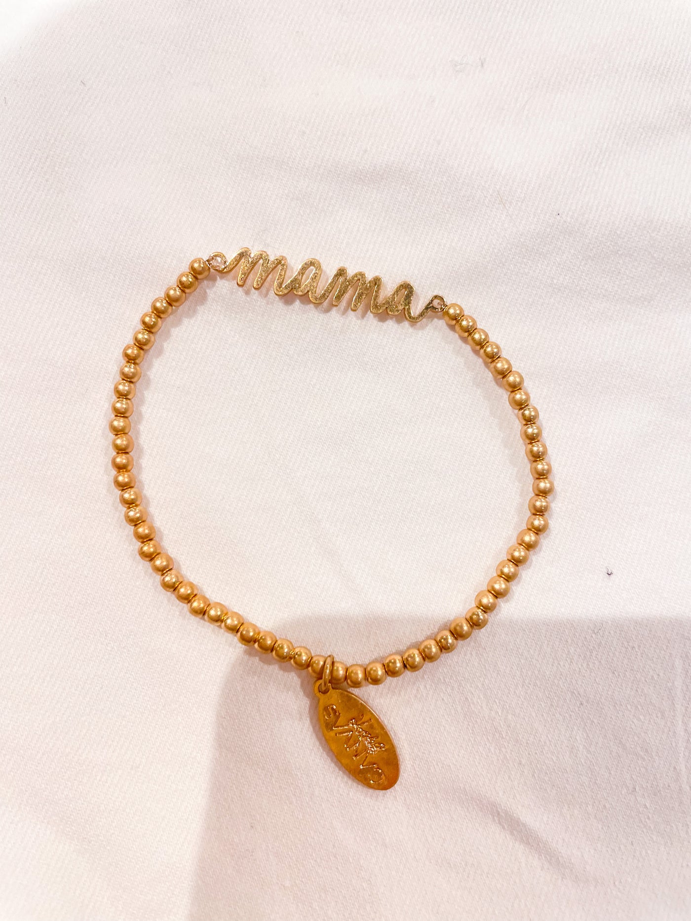 Leah Bead Stretch Bracelet