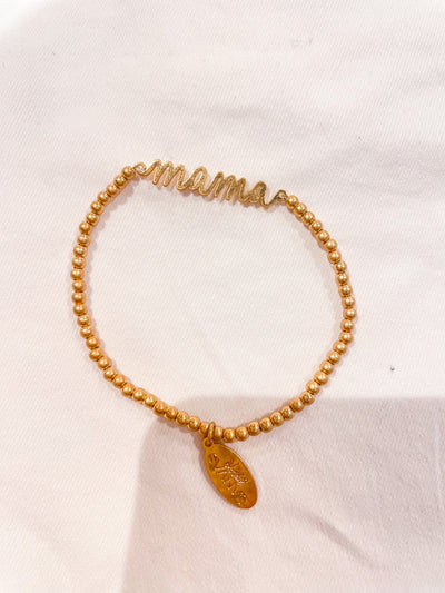 Leah Bead Stretch Bracelet
