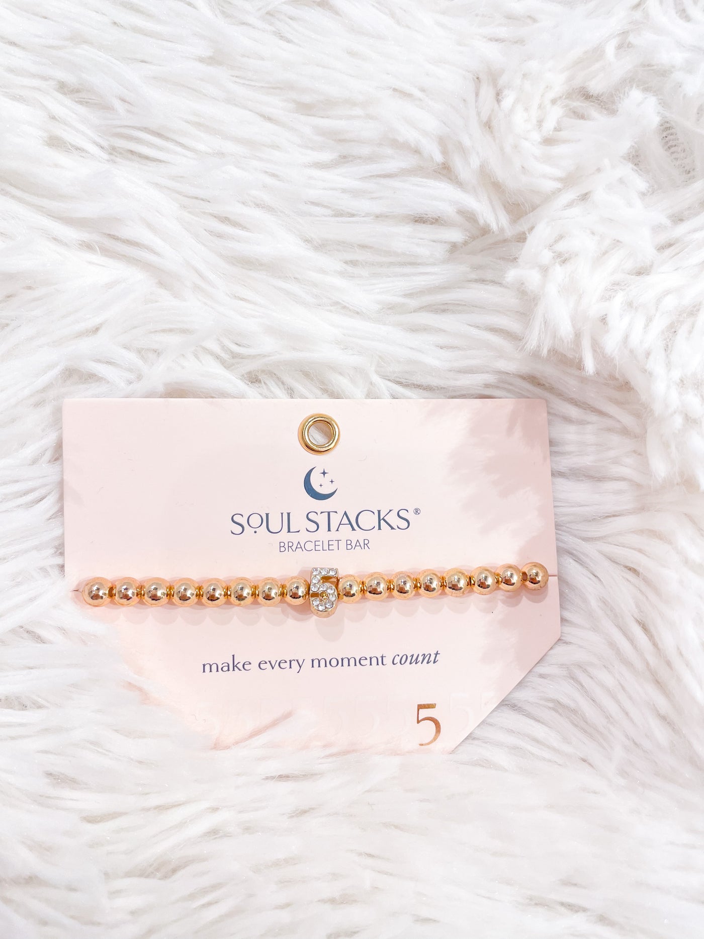 Soul Stacks Number Bracelet