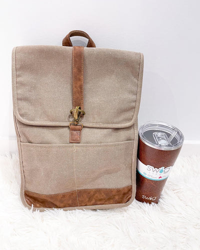 Fold Over Cargo Backpack