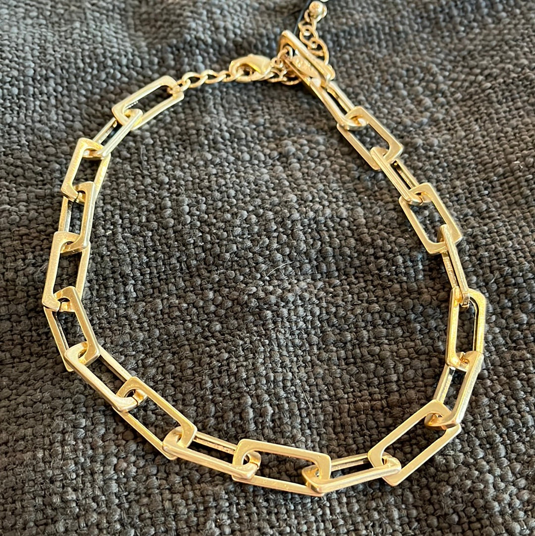 Lennox Rectangle Chain Necklace