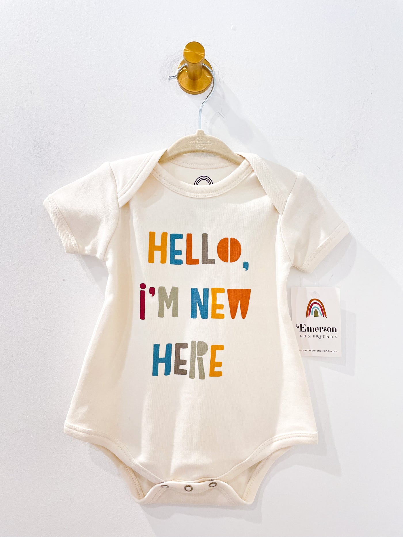 New Here Onesie