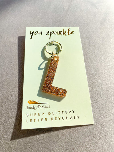 Glitter Keychain