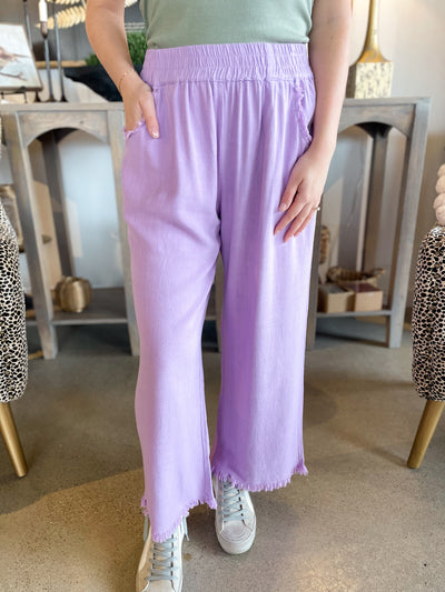 UMGEE Lavendar Wide Leg Pants