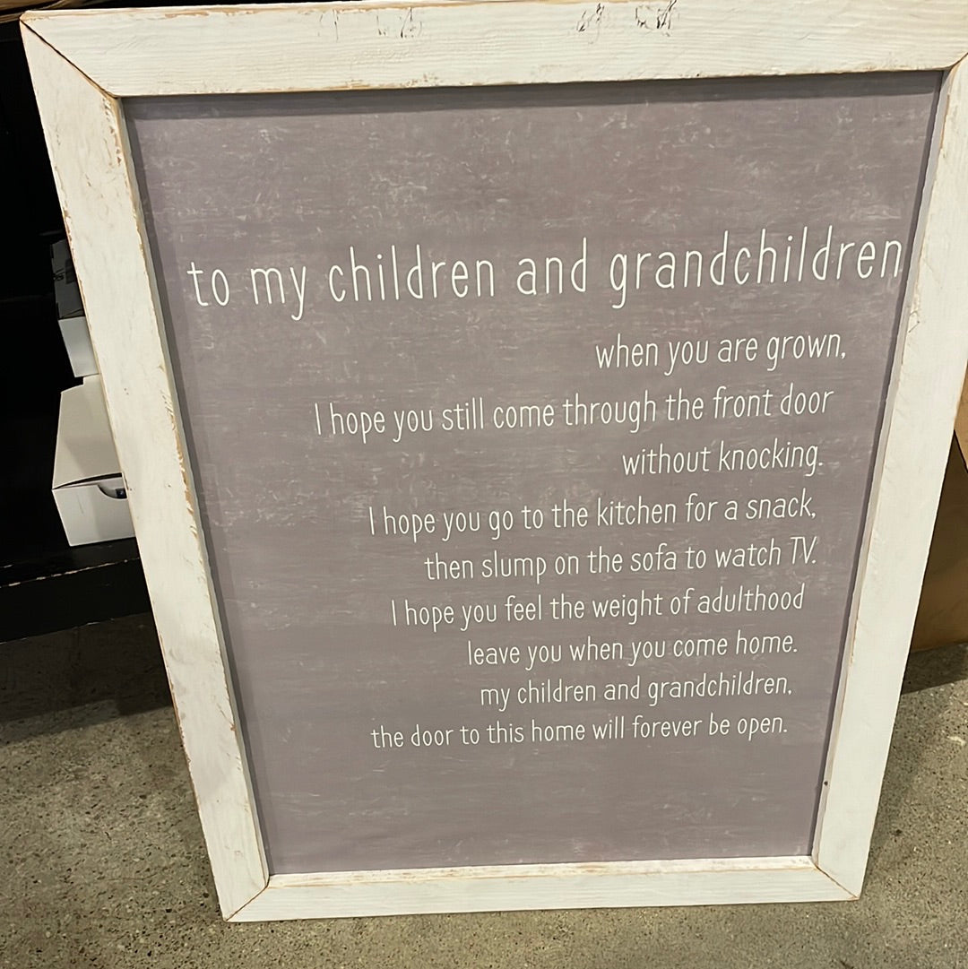 Children & GrandChildren