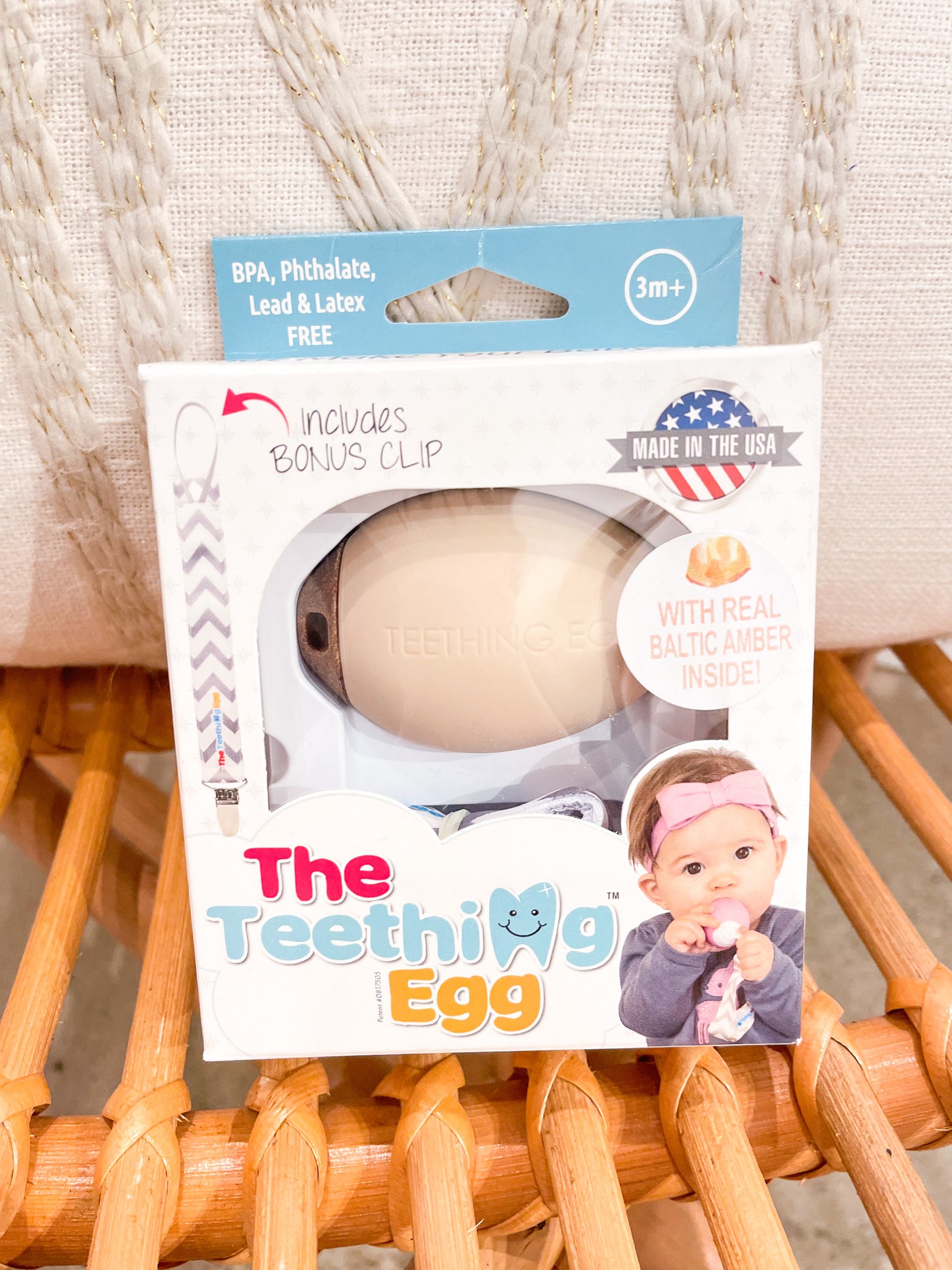 The Teething Egg w/ Amber