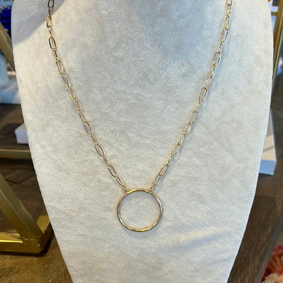 Open Circle Necklace