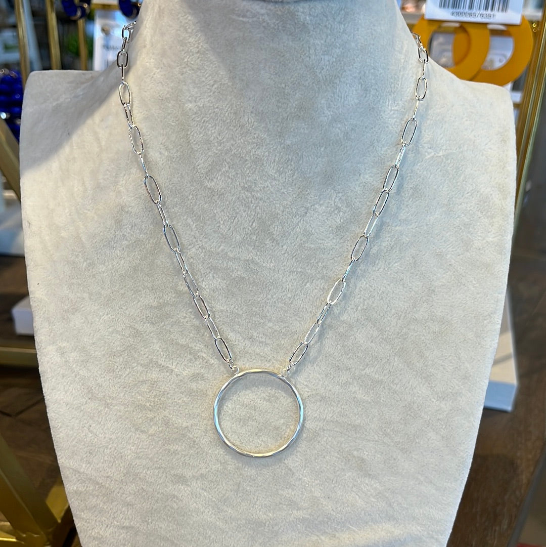Open Circle Necklace