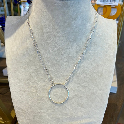 Open Circle Necklace