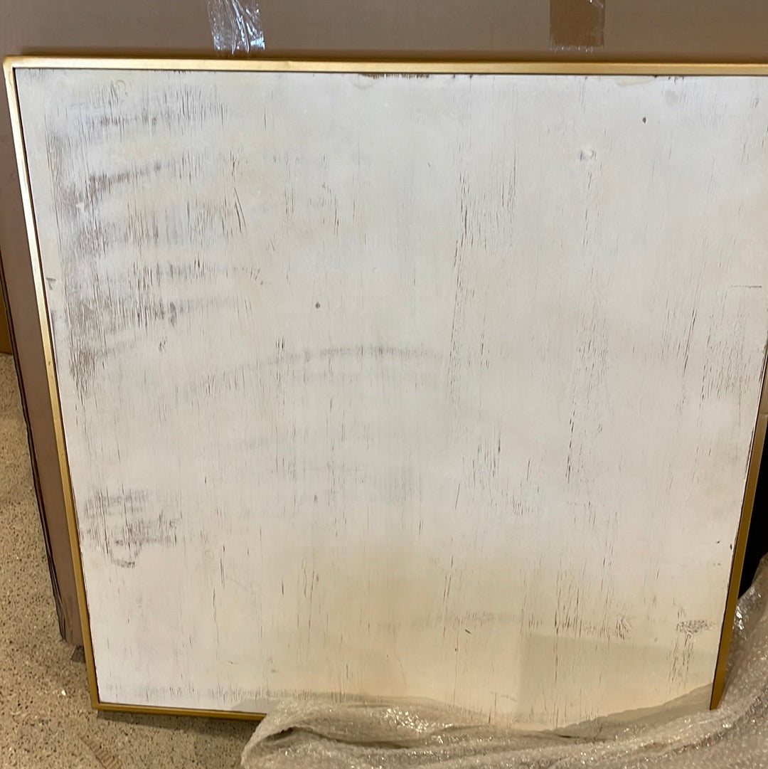 30” Gold Framed Wall Decor