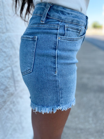 Vintage Medium Wash Shorts